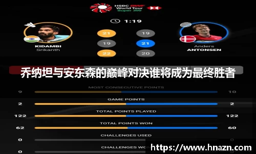 乔纳坦与安东森的巅峰对决谁将成为最终胜者